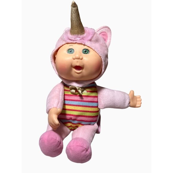 Cabbage Patch Kids Unicorn Baby Doll With Pink Outfit - Picture 1 of 10